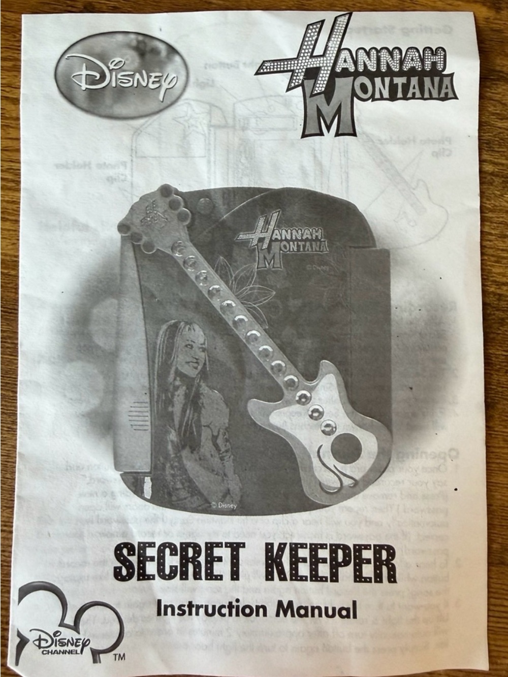 Hannah Montana Electronic Secret Keeper Password Diary Disney Channel 2008 READ - Picture 12 of 15